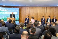 Alckmin: com Carro Sustentável, Brasil dá exemplo ao mundo no ano da COP30