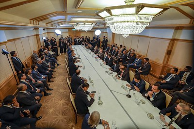 Encontro com empresários da ABIEC.