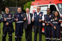 Governo Federal entrega mais 156 novas ambulâncias para 114 municípios