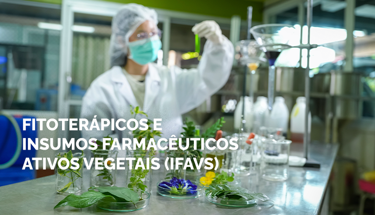 Fitoterápicos e Insumos Farmacêuticos Ativos Vegetais (IFAVs)