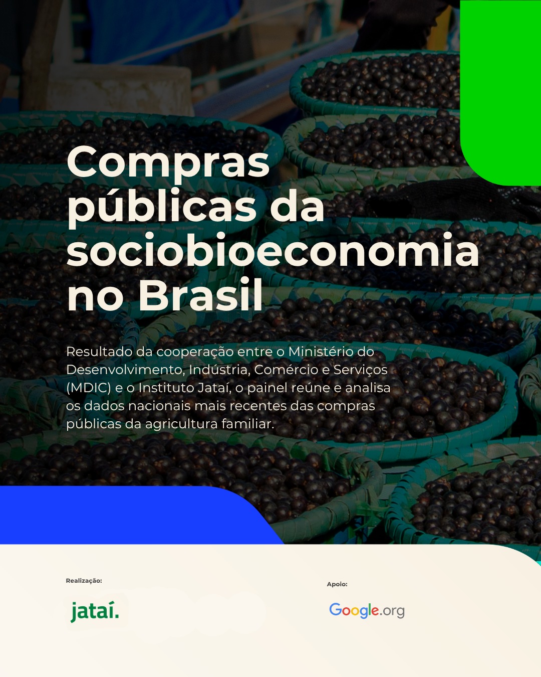 Acesse o Portal Compras públicas da agricultura familiar no Brasil.