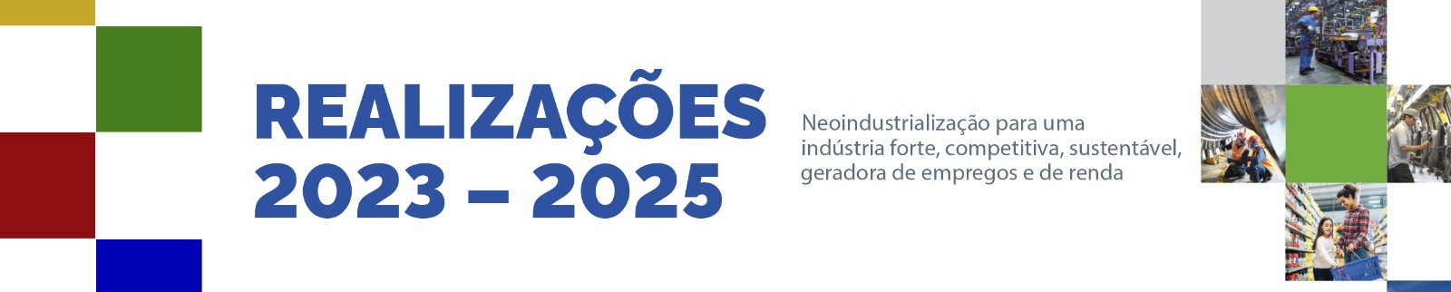 Realizações 2023 - 2025