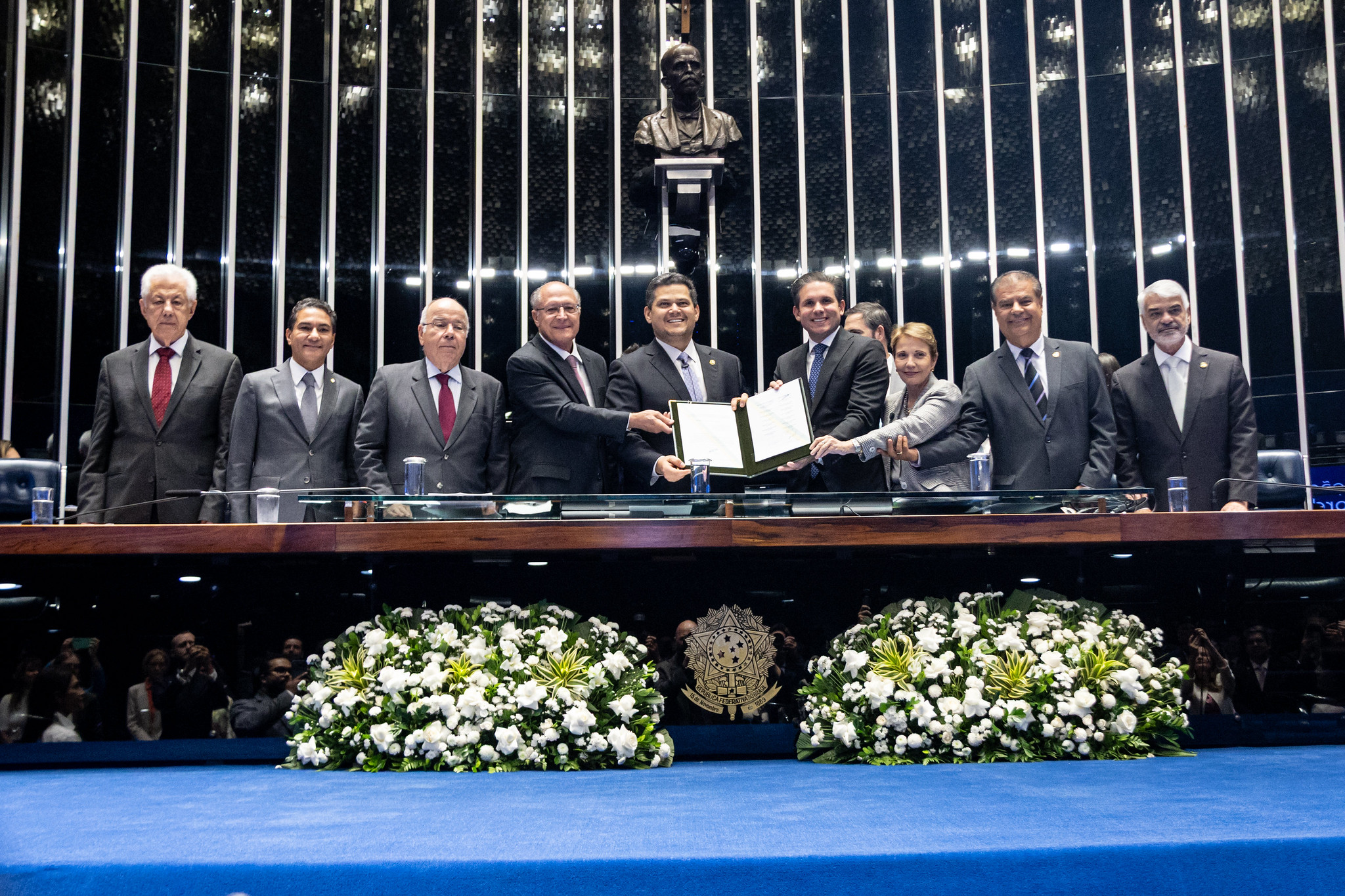 Congresso promulga acordo. Vitória do diálogo, celebra Alckmin