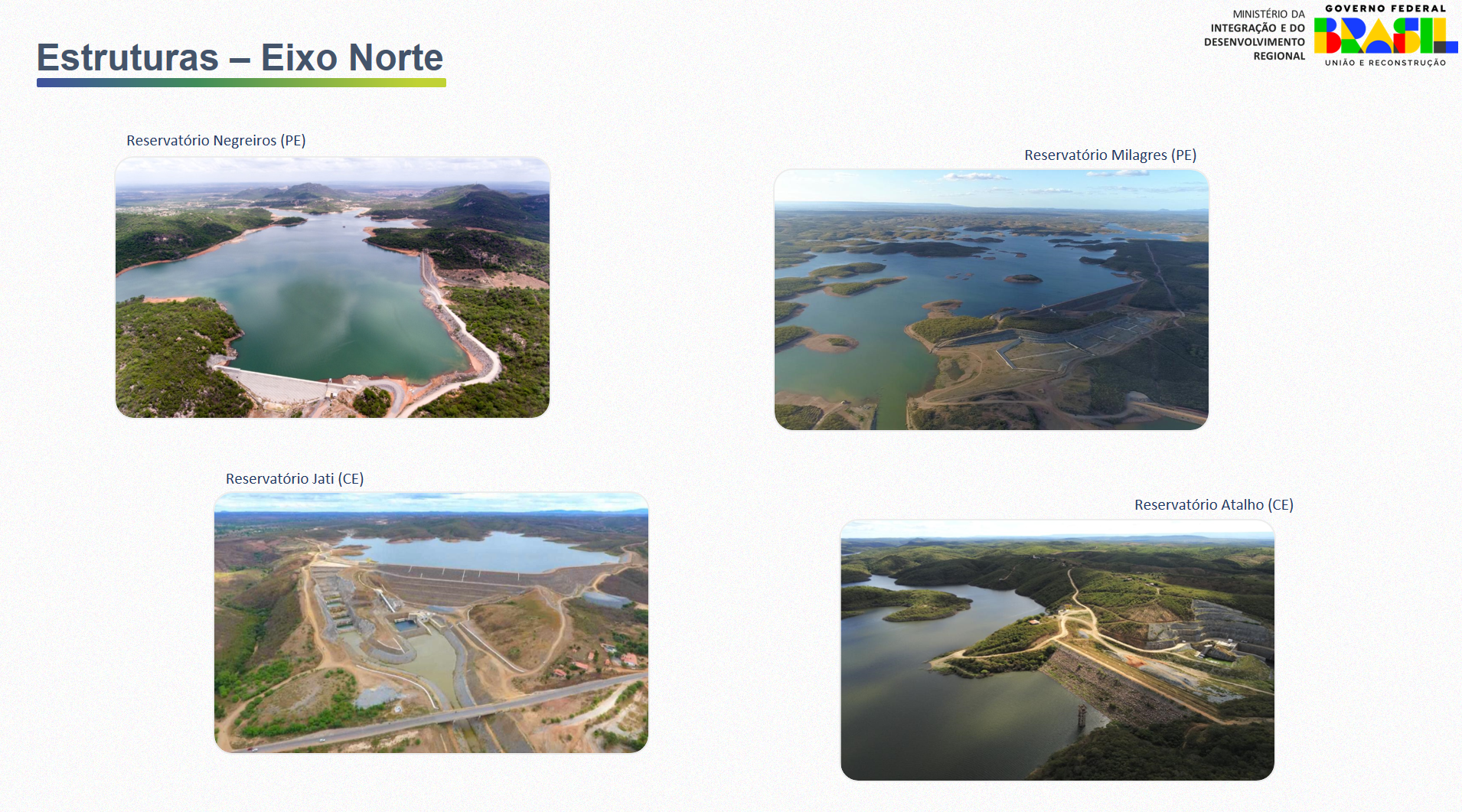 Foto 2 - Estruturas do Eixo Norte