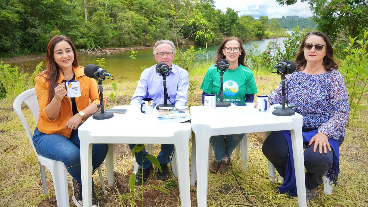 Podcast aborda recuperação de nascentes e segurança hídrica