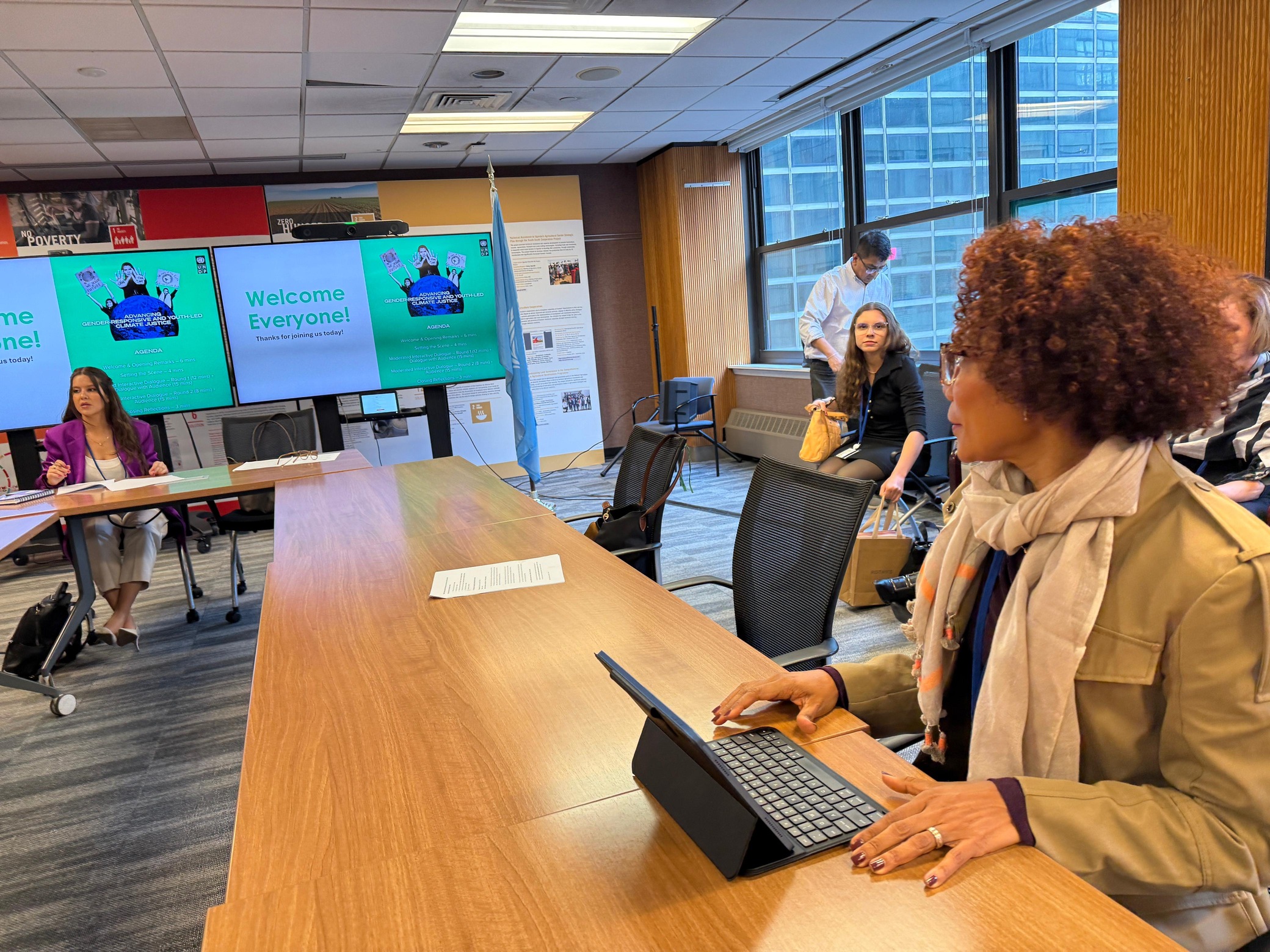 MIDR debate justiça climática e gênero em evento da ONU