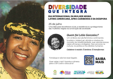 Campanha de comunicação institucional em alusão ao Dia Internacional da Mulher Negra, Afro-Latino-Americana e Caribenha - Julho