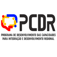 Logo do programa PCDR – Programa de Desenvolvimento de Capacidades para Integração e Desenvolvimento Regional