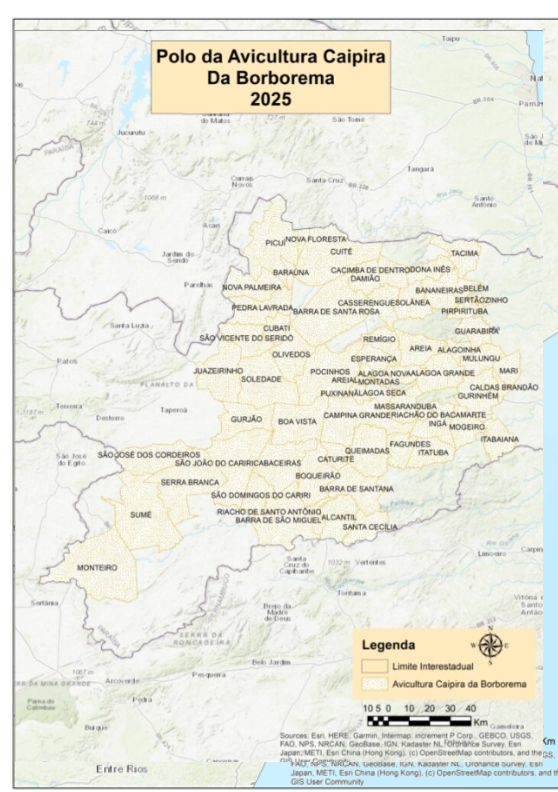 Polo da Avicultura Caipira da Borborema 2025
