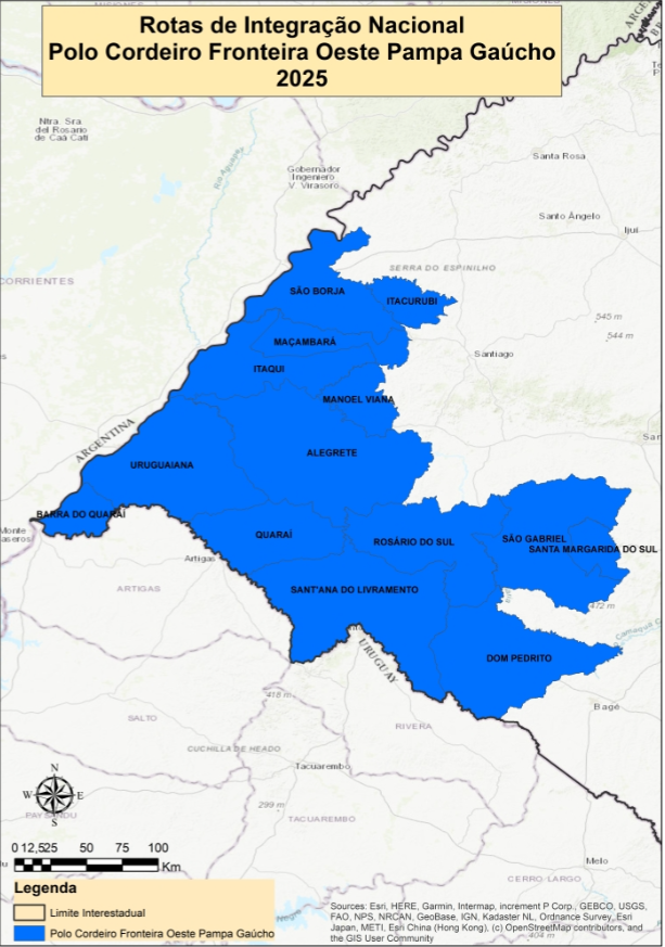 Polo do Cordeiro Fronteira – Oeste Pampa Gaúcha