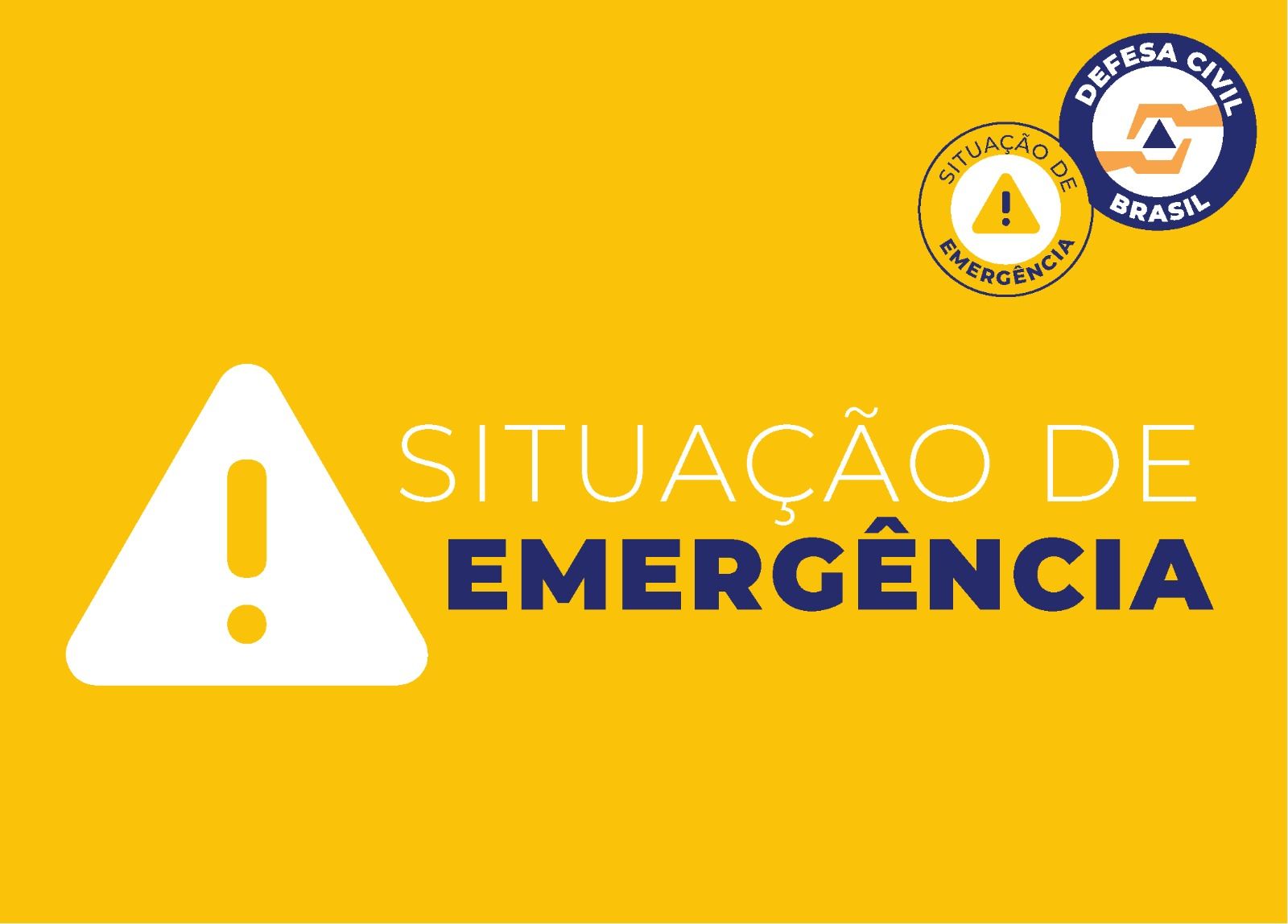 MIDR reconhece a situação de emergência em sete cidades afetadas por desastres