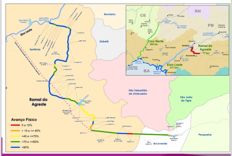  Mapa Ramal do Agreste