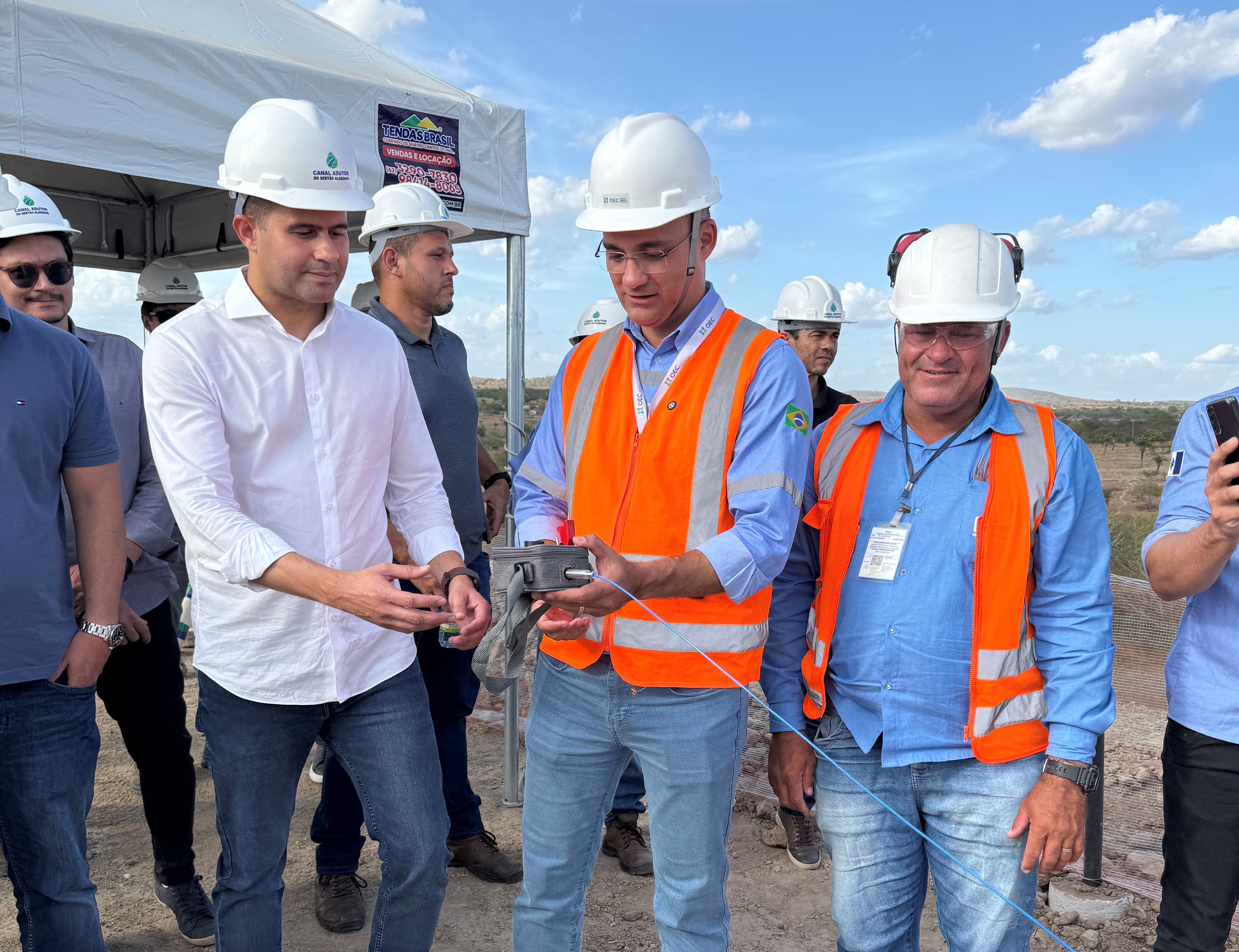 Obra do Canal do Sertão inicia nova etapa com execução de túnel em Alagoas