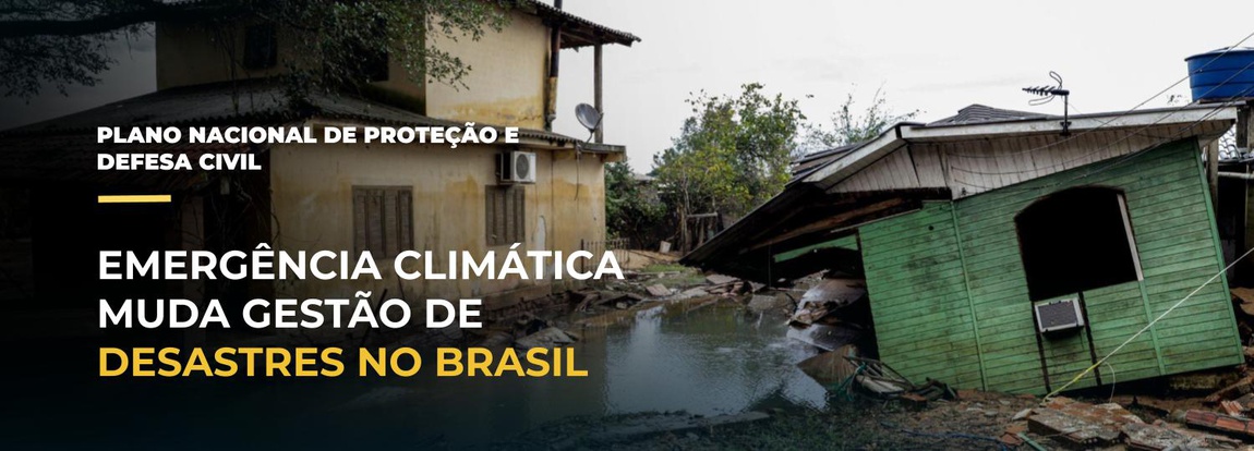 Gestão de desastres terá atualização