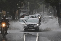 Alerta para chuva em Santa Catarina e Paraná
