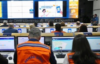 Região Sul liberada para operar Defesa Civil  Alerta de forma automática