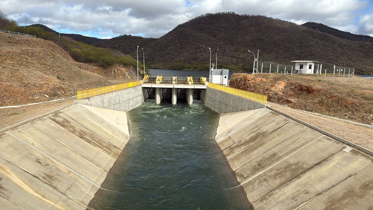 Água do São Francisco no Rio Grande do Norte: liberação começou nesta terça-feira (5)