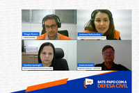 Bate-Papo com a Defesa Civil detalha regras e boas práticas para limpeza urbana no pós-desastre