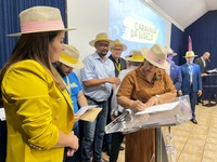 Caravana da Sudeco leva orientação sobre crédito a empreendedores de Poconé (MT)