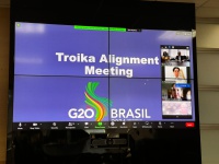 Defesa Civil Nacional debate redução do risco de desastres com representantes da Índia e da África do Sul