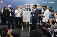 Em São Paulo, Governo Federal entrega reservatório de amortecimento do Córrego da Paciência