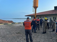 Equipe mobilizada para apoiar população atingida por deslizamento de terra em Manacapuru (AM)