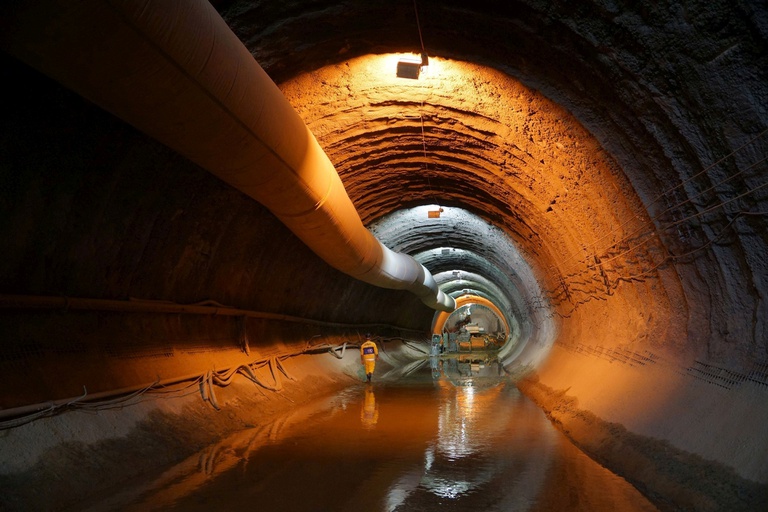 Saneamento túnel