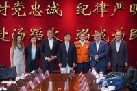 MIDR conhece tecnologia chinesa para alerta antecipado de desastres