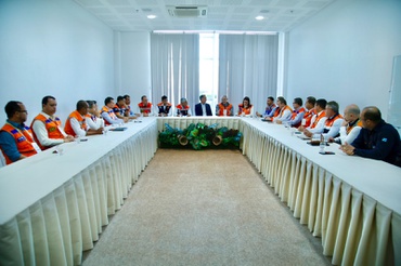 Ministro se reuniu com gestores estaduais de proteção e defesa civil do Amapá.