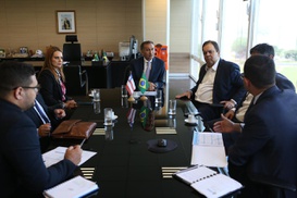 Reunião com deputado Elmar Nascimento