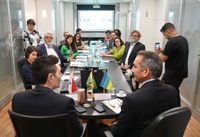 Ministros Waldez Góes e Jader Filho debatem fortalecimento de resposta a desastres no Brasil