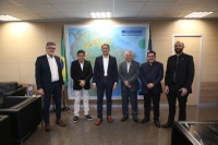 Nesta quinta-feira (1), Waldez Góes recebe prefeitos das cidades de Pedreiras (MA) e Amapá (AP)