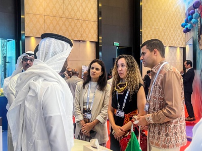 Giussepe Vieira, Fernada Ayres (E) e Renata Carvalho: representantes do MIDR no Fórum Mundial