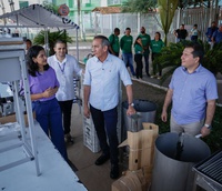 Santana (AP) recebe equipamentos para açaicultura e investimento em infraestrutura