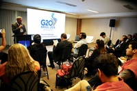 Troca de experiências entre países do G20 é um dos passos para a redução do risco de desastres