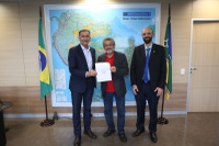 Waldez Góes assina termo de posse para Paulo Rocha ser o novo superintendente da Sudam