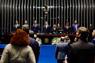 Também participaram do evento o senador David Alcolumbre e o presidente da Codevasf, Marcelo Moreira.