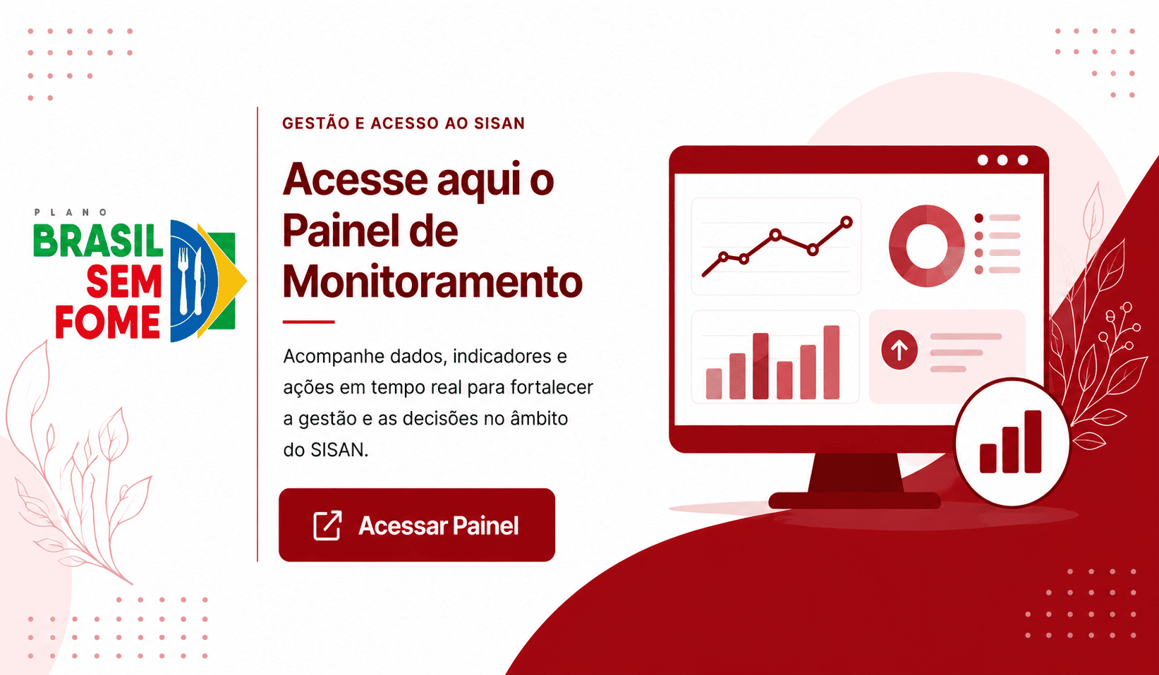 Banner Acesse aqui o Painel de Monitoramento