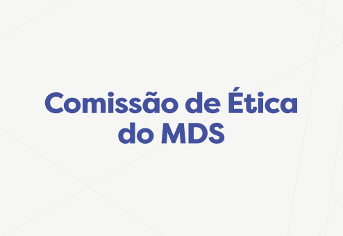 Card Comissão de Ética do MDS