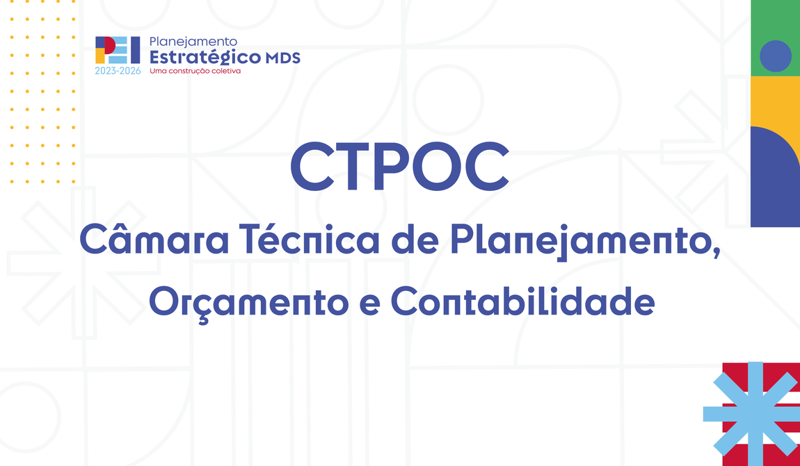 CTPOC – Câmara Técnica de Planejamento, Orçamento e Contabilidade