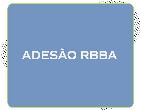 Botão com texto tátil: Adesão RBBA - Clique para interagir