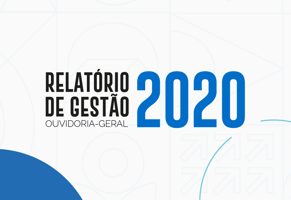 Banner Relatório de gestão 2020