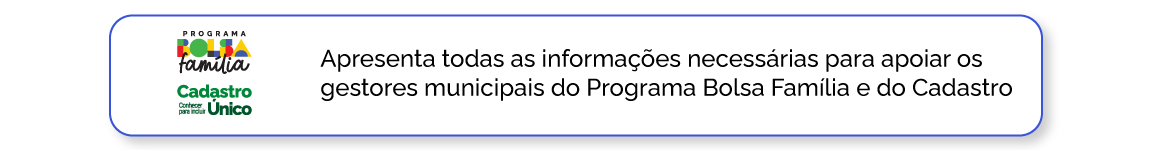 Programa Bolsa Família e Cadastro Único