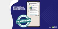 Fake News: é falso site de cadastro para auxílio emergencial federal