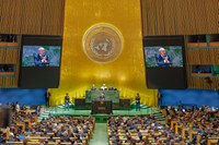 “A Aliança Global contra a Fome e a Pobreza será um dos principais resultados da presidência brasileira do G20”, afirma Lula na ONU