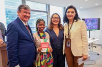 Ao lado de Janja Lula da Silva, ministro debate políticas em apoio à Aliança Global contra a Fome e a Pobreza