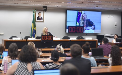 Autora do projeto, a deputada Luizianne Lins (PT/CE).
