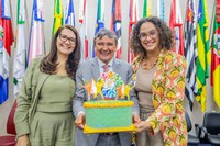 Cerimônia no MDS celebra 20 anos de fortalecimento da Assistência Social no Brasil