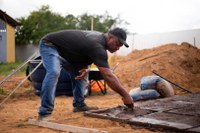 Cisterna escolar vai garantir acesso à água e projeto de horta em comunidade quilombola na Bahia