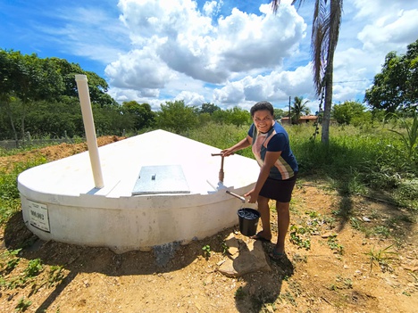 Cisternas transformam a realidade de famílias no Semiárido Foto: Clarita Rickli / MDS